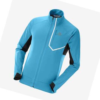 Salomon GORE-TEX INFINIUM™ WINDSTOPPER® PRO Erkek Ceket Siyah | TR 3260HAP